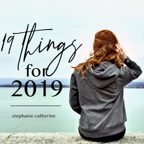 19 things for 2019